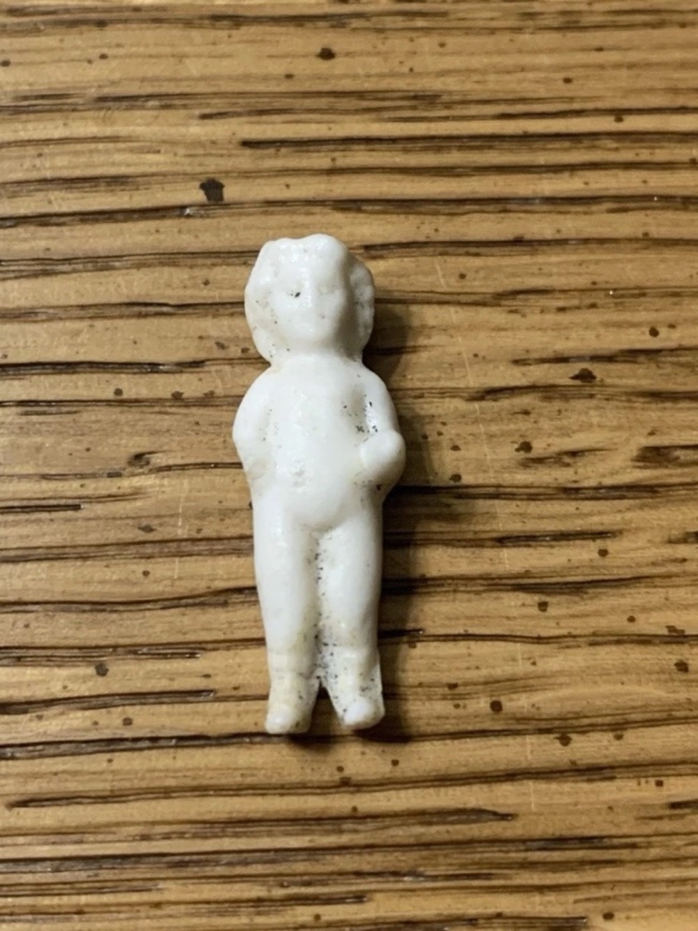 Miniature Antique Frozen Charlotte Doll Germany Vintage 1” Small Bisque